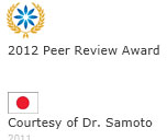 2012 Peer Review Awardを受賞致しました!!